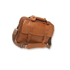 Porte-documents en cuir véritable Sac pour ordinateur portable Sangle détachable Messenger Shoulder Handbag - Product Image 1