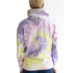 Tie Dye Hoodies Hombres Tie Dye Custom Heavy Tie Dye Oversize Hoodie Garment Dyed Hoodies para la venta - Product Image 6