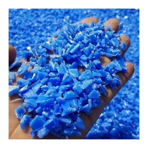 Gránulos, Escamas, Fibras, Perfiles y Pellets de HDPE Reciclado de Alta Calidad en Tambor Azul, Empacados a Granel - Product Image 4