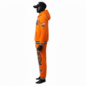 ชุดวอร์มมีฮู้ดแบบลำลองสำหรับฤดูหนาว คุณภาพสูง ราคาประหยัด ใส่ได้ทั้งชายและหญิง สไตล์สตรีทแวร์ สีสันปรับแต่งได้ ผ้าฝ้าย 100% ขายดี - Product Image 5