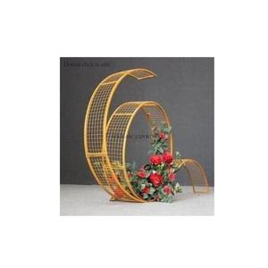 Centro de mesa Vintage, soporte decorativo Harlow, flor, diseño de lujo, decoración para el hogar, interior, recién llegado, soporte Harlow - Product Image 1