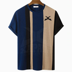 เสื้อยืดแขนสั้นสำหรับผู้ชายเสื้อผ้าแฟชั่นผ้าฝ้าย100% สำหรับผู้ใหญ่ทันสมัย - Product Image 1