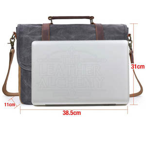 Sac pour ordinateur portable durable avec doublure douce, compartiments sécurisés et options de transport confortables pour le travail, l'école et une utilisation professionnelle - Product Image 5