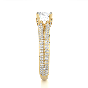 อัญมณี Aniva คุณภาพสูง10K/14K/18K 1.13ct เครื่องประดับเพชรทรงกลมทองสำหรับปลูกในห้องปฏิบัติการของขวัญที่สมบูรณ์แบบ - Product Image 6