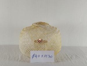 Articles traditionnels du Vietnam bougeoir en bambou fait à la main sans poignée - Product Image 4