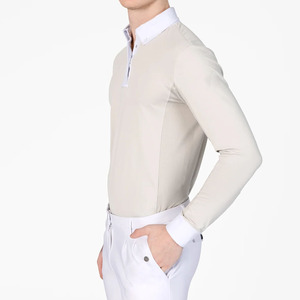Vêtements d'équitation de haute qualité, arrivée 2026, vêtements d'équitation pour hommes, matière confortable, chemises d'équitation pour hommes, service OEM - Product Image 6