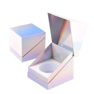 High-End Luxury Eco-Friendly Recycled Materials <b>Gift</b> Box Set Rigid Cardboard Sponge Lined <b>Pink</b> Box Removable Lid Ribbon Custom - Product Image 4