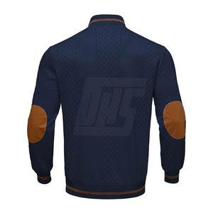 Blouson d'aviateur pour hommes vêtements d'extérieur décontractés légers manteau à fermeture éclair à la mode veste d'hiver pour hommes d'approvisionnement en gros - Product Image 3