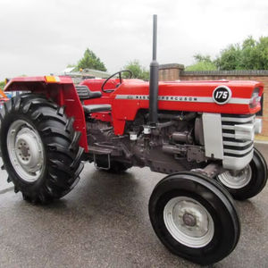 Tractor Agrícola Massey Ferguson 175 4WD de 63 CV con Transmisión de Engranajes, Motor y Caja de Cambios en Plata Estándar - Product Image 1