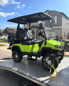 Carrito de golf eléctrico de velocidad a la venta, carrito de golf eléctrico de 4 plazas, carrito del Golfo, coche de golf eléctrico de 48V a la venta con envío gratis a EE. UU. - Product Image 4