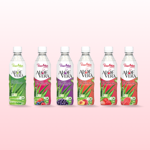 Interfresh 500ml Jugo de Aloe Vera Sabor a Fresa y Mango Opciones OEM y ODM Hecho en Vietnam - Product Image 2