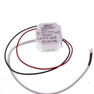 Mini alimentatore dimmerabile Triac dimmerabile fase di taglio IP65 tensione costante 12V 12W 1A 50x48x24mm-illuminazione/ - Product Image 2