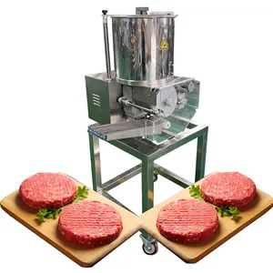 Industrielle kleine Kapazität Fleisch paste tchen hersteller machen Maschine McNugget Hühnern ugget Form maschine Porkpot Formation maschine