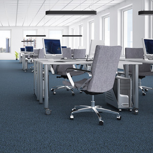 Emuca Set di 4 ruote in plastica di plastica grigia con diametro di 50mm acciaio e plastica con piastra di montaggio per mobili in Spagna - Product Image 2