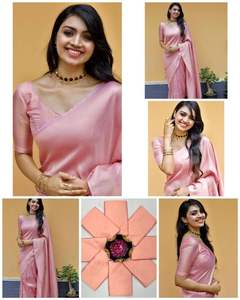 ผ้าไหมนุ่มบริสุทธิ์สารีผลิตภัณฑ์ทอมือนุ่มต้นฉบับ สุดยอดผ้าช่างทอมือโบราณสารีทองคําหนักบิ๊ก Jacquard - Product Image 2