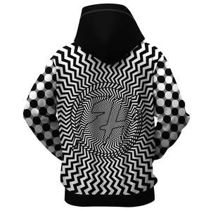 Vente en gros de sweat à capuche 100% polyester imprimé par sublimation anime pour hommes, maillot tricoté anti-rétrécissement avec logo personnalisé de haute qualité et impression intégrale du corps - Product Image 2