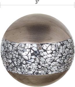 Boule décorative grande sphère de treillis de diamant pour la décoration intérieure décorations pour le salon chambre table basse centre de table - Product Image 6
