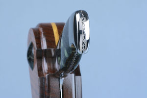 Attractive Moon Shape <b>Knife</b> Stand Brown Color Stylish Kitchenware Tabletop <b>Knives</b> Holder Durable Design Best Price in India - Product Image 2