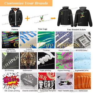 Chaquetas Acolchadas Personalizadas con Logotipo, Ligeras, Resistentes al Viento, de Invierno, Estilo Bomber Vintage, Resistentes al Agua, para Hombre, Envío DDP - Product Image 6