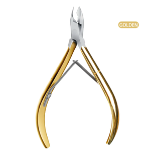 Coupe-ongles Pinces à cuticules Ciseaux professionnels pour ongles incarnés Enlèvement de la peau morte Coupe-ongles en acier inoxydable Outil de pédicure - Product Image 3