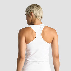 Femmes Logo personnalisé imprimé solide motif cou débardeur écologique séchage rapide respirant Style décontracté nouveauté été - Product Image 2