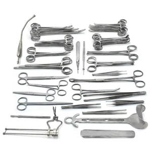Ensemble de 50 instruments chirurgicaux de laparotomie de base pour la chirurgie générale - Product Image 1