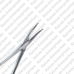 เครื่องมือผ่าตัดแบบโค้ง รุ่น TC Artery Forceps ผลิตจากเหล็กกล้าไร้สนิมคุณภาพสูงของ RAICES Enterprises พร้อมหัวทังสเตนคาร์ไบด์ ได้รับการรับรองมาตรฐาน CE - Product Image 4