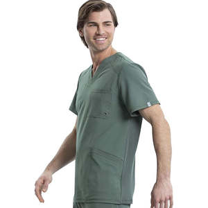 ชุดสครับผิวนุ่มระบายอากาศได้ดีมีความยืดหยุ่นชุดเครื่องแบบทันสมัยสำหรับเจ้าหน้าที่ดูแลสุขภาพและพยาบาล - Product Image 4