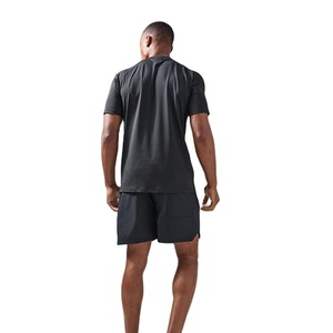 กางเกงขาสั้นออกกำลังกายผู้ชายคุณภาพสูง OEM ราคาโรงงานขายส่ง ผ้าฝ้ายใส่สบาย มีกระเป๋าสองช่อง - Product Image 4