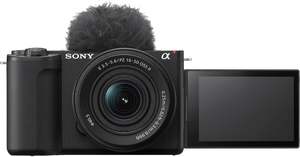 For New ZV-E10 II Mirrorless Vlogging Camera Kit with 16 50 mm OSS Lens <b>64GB</b> <b>Memory</b> <b>Card</b>, Filter Kit, Bag, 2 x NP-FZ100 Battery - Product Image 2
