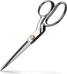 Ciseaux de tailleur en acier inoxydable de haute précision, lame tranchante de qualité chirurgicale, instrument pour une coupe de précision - Product Image 1