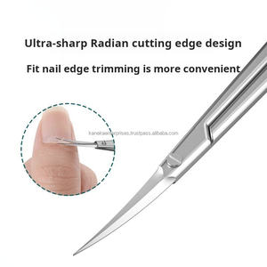 Coupe-ongles professionnels populaires au design élégant, ciseaux de manucure en acier inoxydable tranchant pour un soin pratique des ongles et de la peau, Top 50 meilleurs produits - Product Image 5