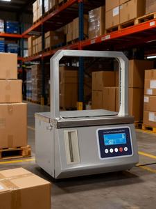 Z-22220 điện tự động kích thước nhỏ Bảng rau máy đóng đai với lá chức năng hóa đơn quầy động cơ - Product Image 6