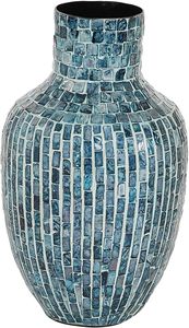 Haute Qualité Nacre Vase Décoration Maison Fleur Vase Moderne OEM Conception Personnaliser À La Main En Gros - Product Image 4