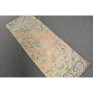Tapis de couloir vintage 2,1 x 5,7 pieds, tapis turc, tapis oriental brun - Product Image 2