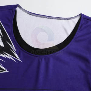 Maillot de basket-ball XS unisexe, vêtements de sport respirants avec logo personnalisé imprimé, ensembles OEM de vente en gros à bas prix directe d'usine - Product Image 3