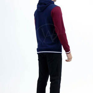 Vente en gros de sweats à capuche pour hommes, design personnalisé, poche unie, meilleure qualité, 100% coton, teinture unie, vêtements d'hiver tendance, OEM, pas cher - Product Image 4