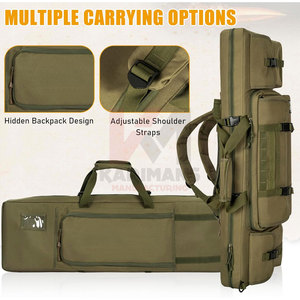 Estuche Doble Suave para Exteriores, Portátil, para Almacenamiento y Transporte, Duradero, de Nailon/Poliéster, Transpirable, Color Personalizable - Product Image 5
