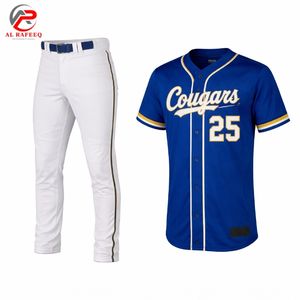 Custom Embroidery Factory Direct Custom <b>Baseball</b> Uniform Youth <b>Baseball</b> Wear adult Sublimation <b>Baseball</b> Jersey with Pant - Product Image 3