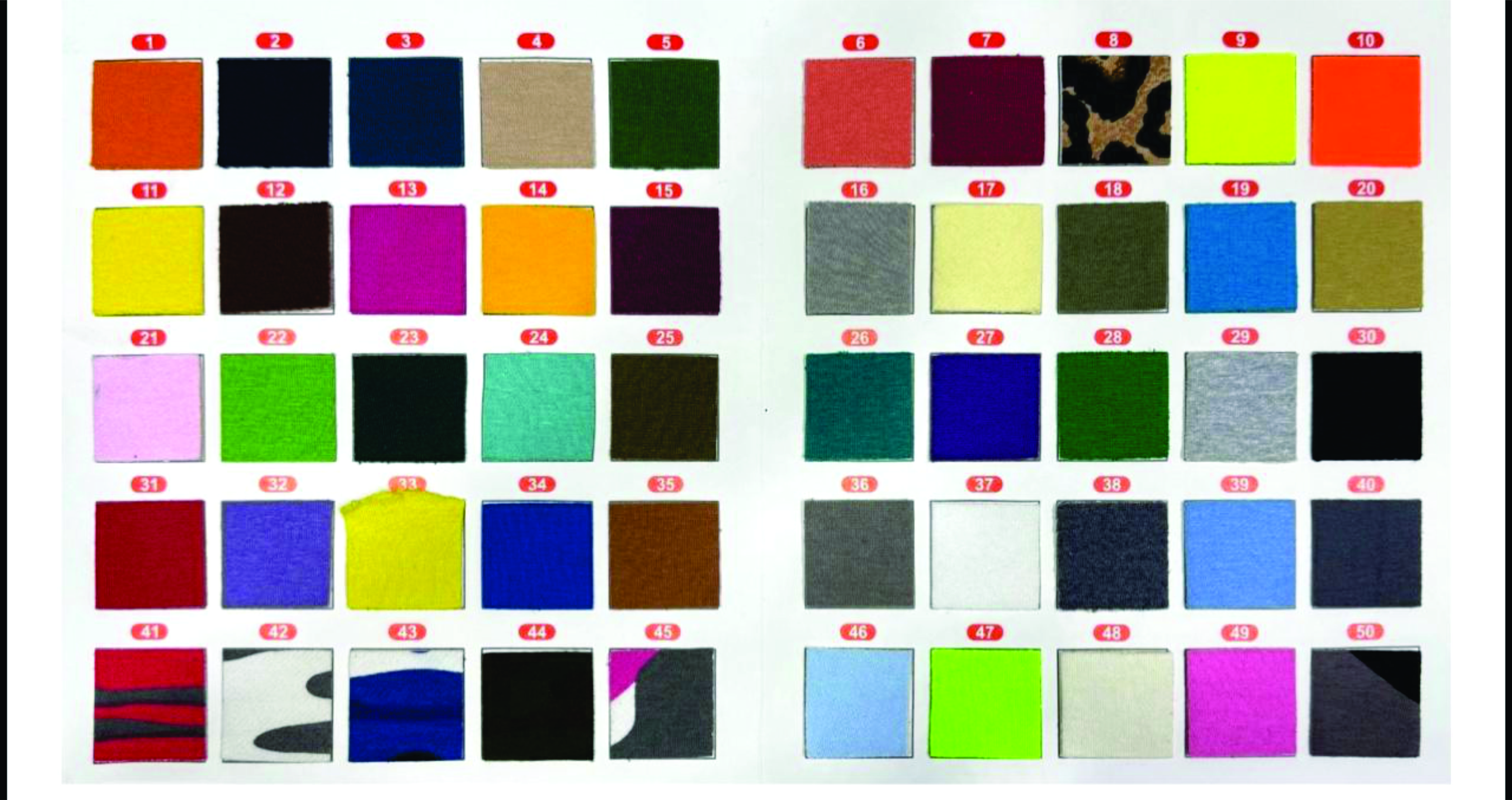 สำหรับสีที่กำหนดเองเพิ่มเติม กรุณาส่งคำถาม