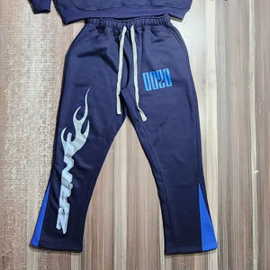 Fabricant ODM Sweat-shirt à col rond Sweat à capuche OEM Logo personnalisé Sweat-shirt de haute qualité en coton bouffé imprimé broderie col rond pour femmes - Product Image 1