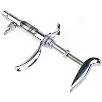 Injecteur de vaccin à double seringue continu Réglable Réutilisable Équipement vétérinaire Bovins Volailles Bétail Utilisation 50ml SURGIGYNE
