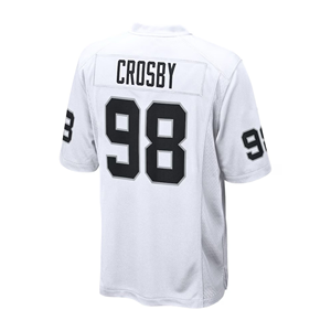 Maillots de football américain unisexes de haute qualité en gros, de taille plus, respirants, imprimés avec des couleurs personnalisées, directement de l'usine - Product Image 2