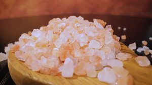 100% naturales artesanías hechas a mano originales sal de roca rosa del Himalaya para cocinar en casa un estilo con amor - Product Image 5