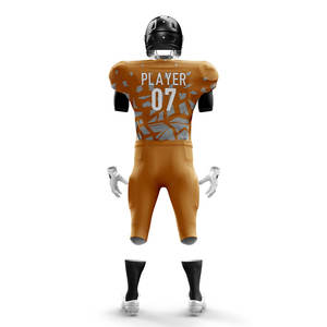 Conjunto de pantalones cortos de Jersey de poliéster 100% personalizables, ropa de fútbol americano de malla transpirable de alta calidad, parte delantera de talla grande personalizada - Product Image 3