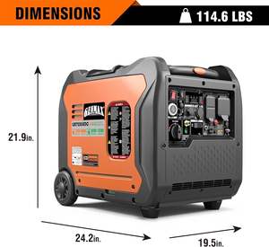 Le générateur portable à double carburant silencieux de 7250 W avec capacité de fonctionnement en parallèle, démarrage à distance/électrique, est le MEILLEUR NOUVEAU Générateur InverterZ portable aux États-Unis. - Product Image 2