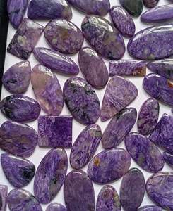Belle 100% naturel AAA Grade vert Charoite pierres précieuses Cabochon pierres précieuses en vrac pour l'utilisation de bijoux - Product Image 2