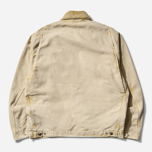 Twill Sports 2026 Men's Denim Jacket Dusty H Brown (<b>Chalk</b> Wash) Rugged Vintage Look Durable Bamboo Fiber Cotton Lining Horn - Product Image 2