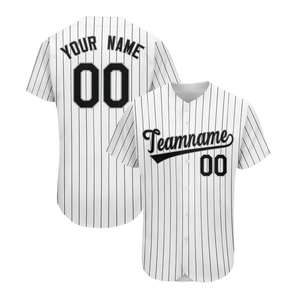 Maillot de Baseball vierge pour hommes, vente en gros, uniforme d'équipe en Polyester sur mesure - Product Image 2