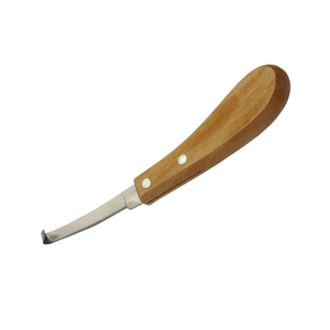 Couteau à élaguer les sabots du bétail réutilisable en acier inoxydable, outil de coupe vétérinaire pour bovins, chevaux, moutons et porcs - Product Image 2